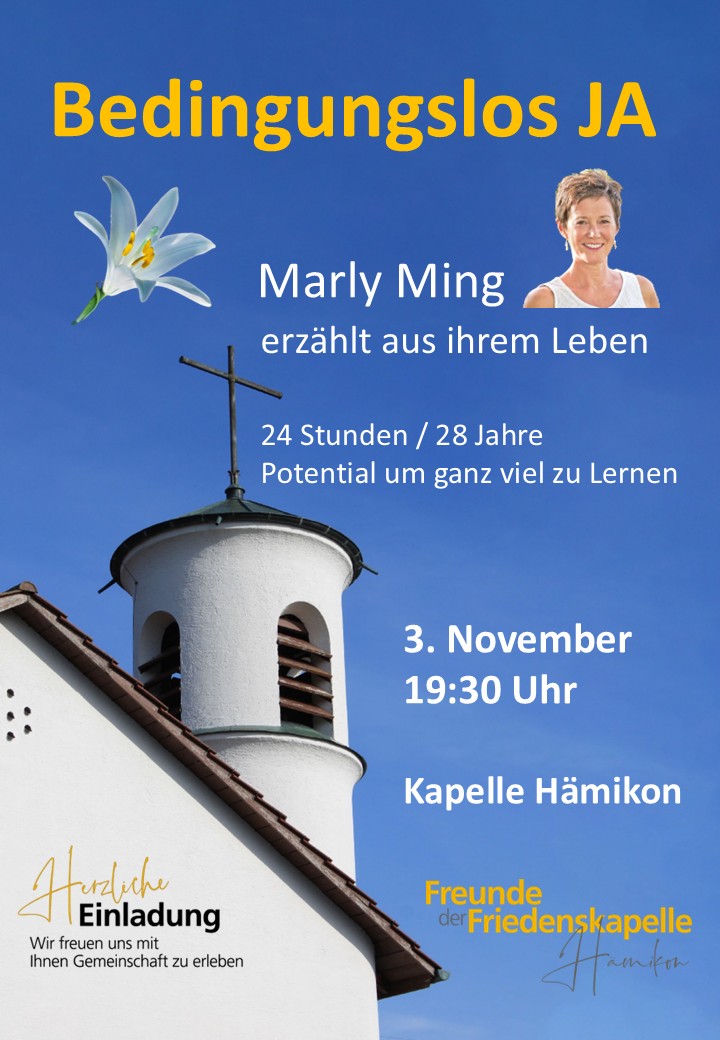 Bedingungslos JA von Marly Ming 03.11.2026